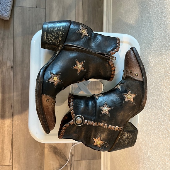 Old Gringo Yippee Ki Yay - Glamis - star ankle boots - 7.5 - Picture 6 of 7